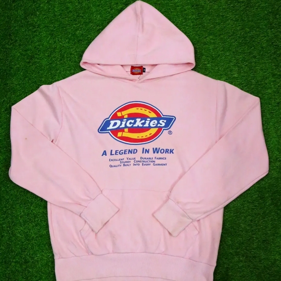 Dickies Tops - A DICKIES AUTHENTIC BABY PINK HOODIE FOR MEN'S AND WOMEN'S